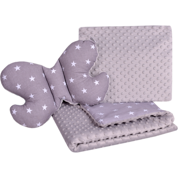 Medi Partners Set of a quilt with a pillow for a stroller 64668617