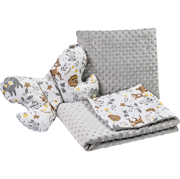 Medi Partners Set of a quilt with a pillow for a stroller 64668610