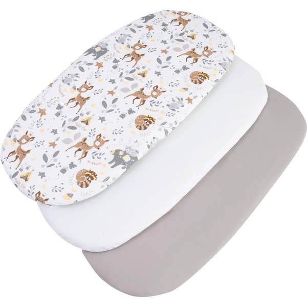 Medi Partners 3 – Pak – Fitted sheet for stroller – cotton – Jelonki – 64668924