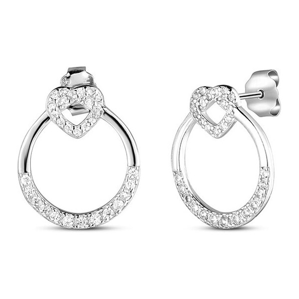 VUCH Strieborné náušnice Feliya 65405171