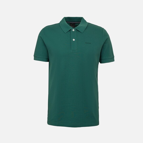 Green mens polo shirt Geox - Mens 64676151