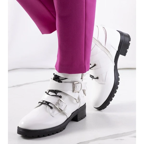 Gemre Biela botki Donsa 64676461