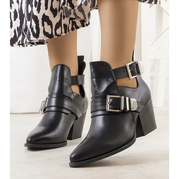 Gemre Black botki womens Itabi 64676506