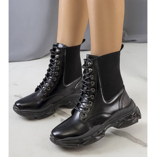 Gemre Čierna botki Sedile 64676554