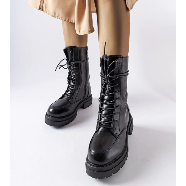 Gemre Čierne zateplené trapery Juin 64676657