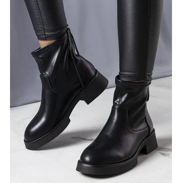 Gemre Čierne klasické čižmy Victoire 64676688