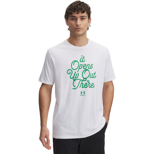 Mens T-shirt Under Armour 60/40S Golf Open Up SS 64789888