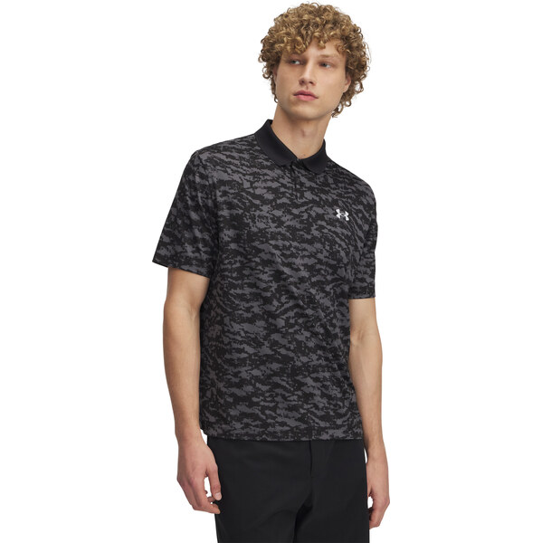 Mens T-shirt Under Armour Perf 3.0 Matchplay Printed Polo 64789892