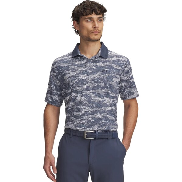Mens T-shirt Under Armour Drive Chill Printed Polo 64789952
