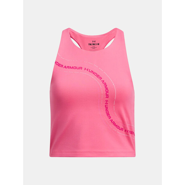 Girls tank top Under Armour G Motion Branded Crop Tank 64790423