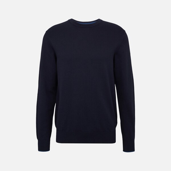 Dark blue mens sweater Geox Knit - Men 64678899