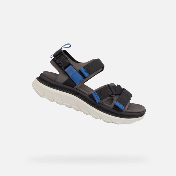 Dark blue mens sandals Geox Spherica Actif X S - Men 64679873