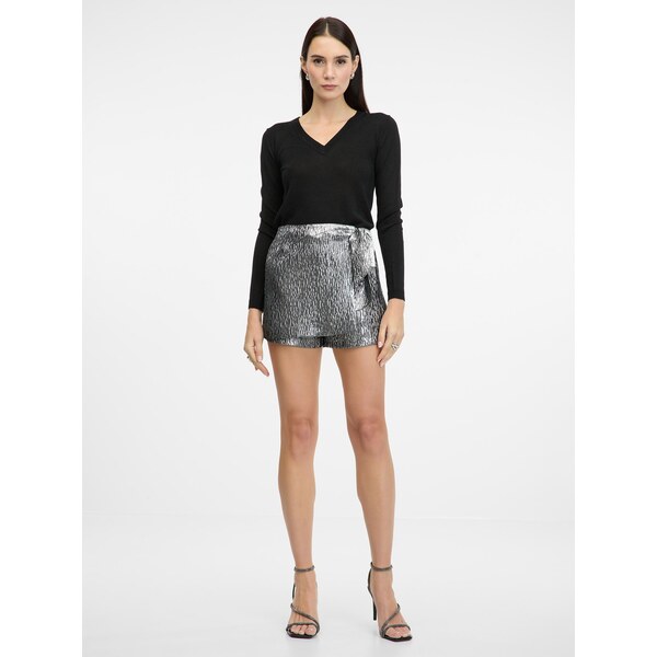 Silver womens shorts ORSAY - Womens 64790822