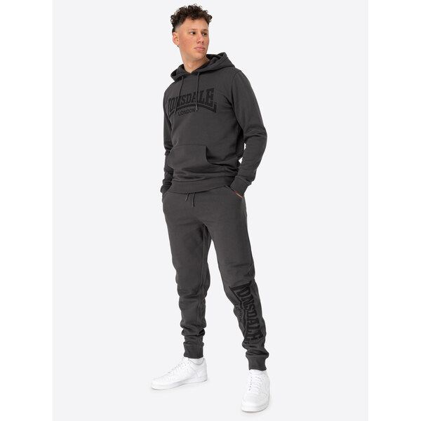 Lonsdale Mens hooded tracksuit slim fit 64680597
