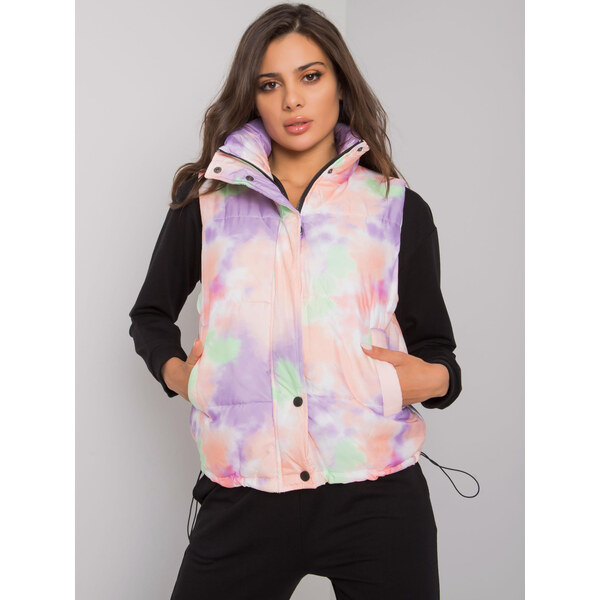 ITALY MODA Farebná dámska prešívaná dlhšia vesta DHJ-KZ-1855.30X-color 57948248