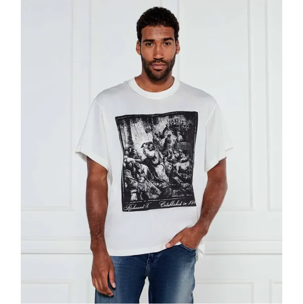 Richmond X Tričko YAKAS | Loose fit | pima 64483728