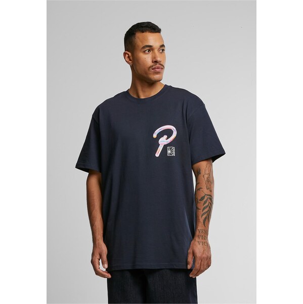 Mister Tee Prism Oversize Navy T-shirt 57100067