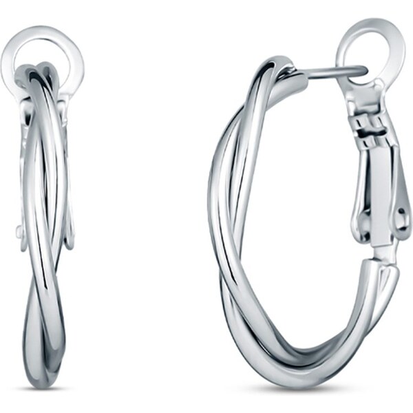 VUCH Strieborné náušnice Aster 65404941