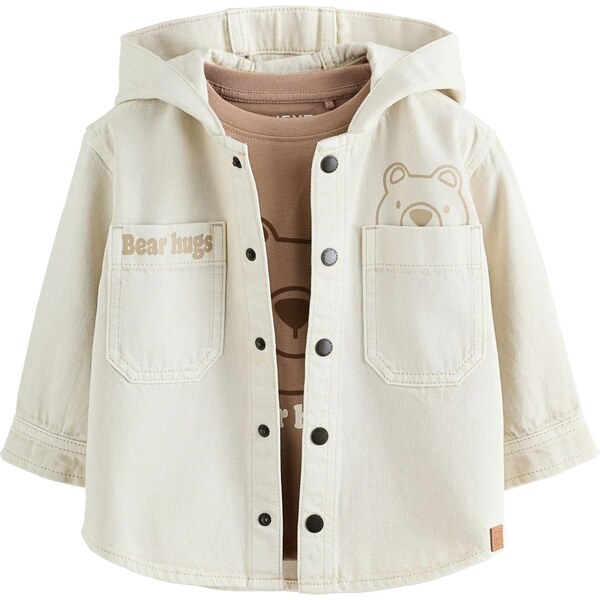 Next Set krémová / hnedá / tmavohnedá 64488414