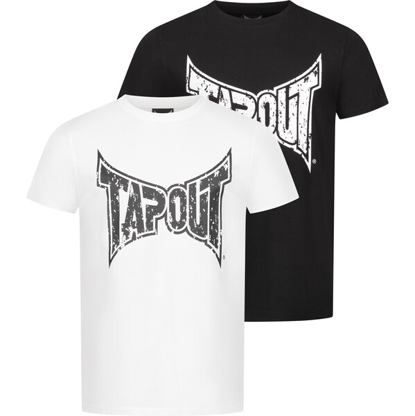 Tapout Mens t-shirt regular fit double pack 64695585