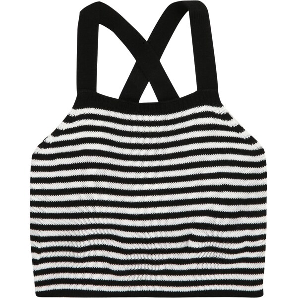 ABOUT YOU Top slonová kosť / čierna 66163421