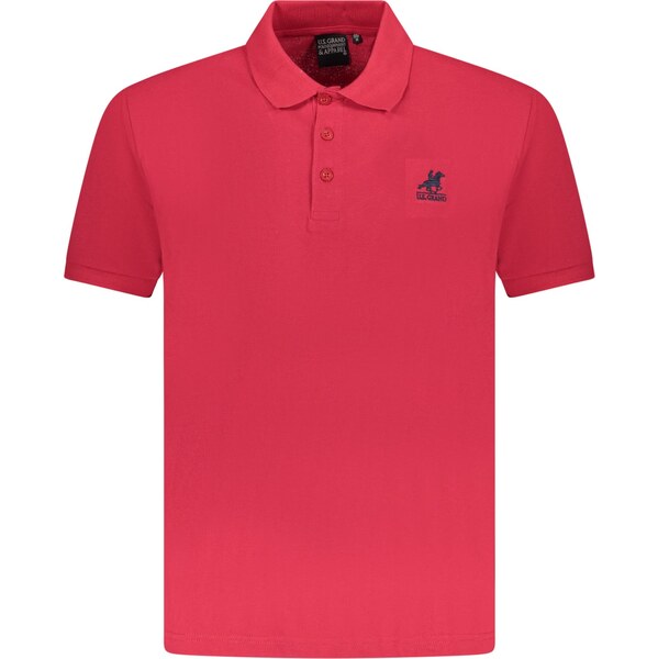 U.S. GRAND Pánske červené polo tričko 64703246