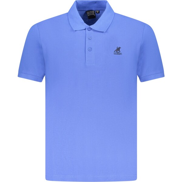 U.S. GRAND Pánske modré polokošele s krátkym rukávom 64703745