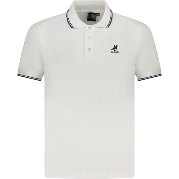 U.S. GRAND Pánske biele polo tričko 64704608