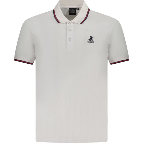 U.S. GRAND Pánske biele polokošele US Grand Polo 64706186