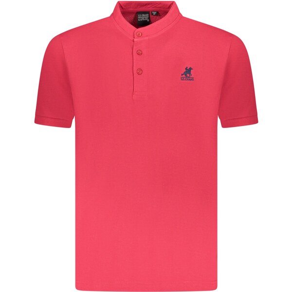 U.S. GRAND Pánske červené polo tričko 64706325