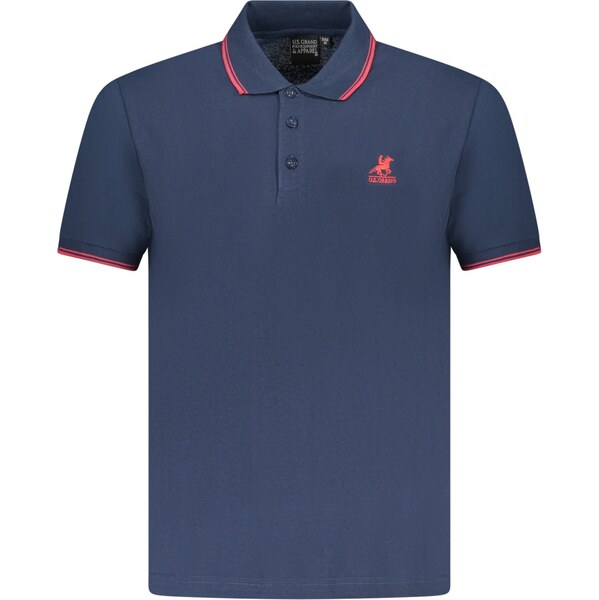 U.S. GRAND US GRAND POLO MENS SHORT SLEEVE POLO BLUE 64707753