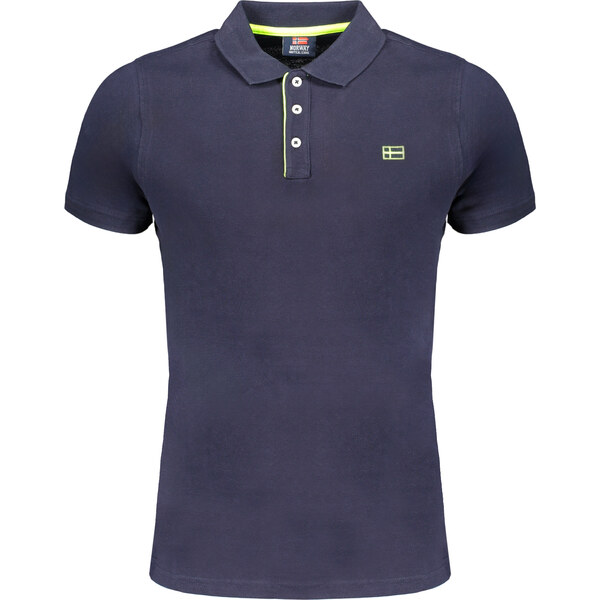 Pánske modré polo tričko Norway 1963 64708748