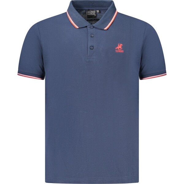 U.S. GRAND US GRAND POLO MENS SHORT SLEEVE POLO BLUE 64711415