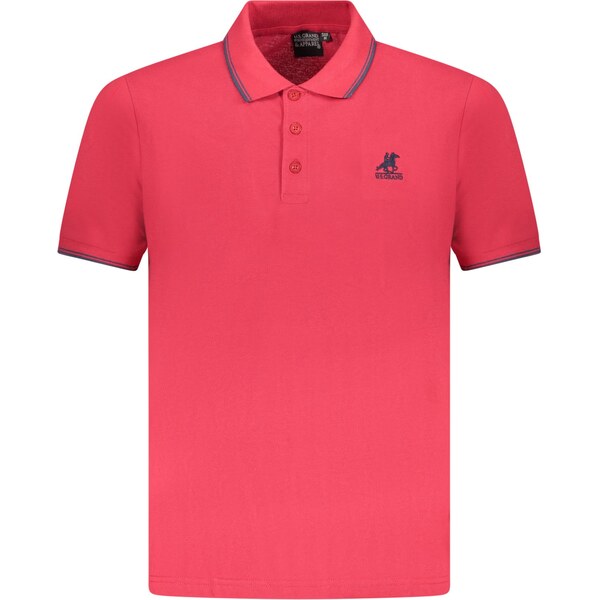 U.S. GRAND US GRAND POLO MENS SHORT SLEEVE POLO RED 64712411