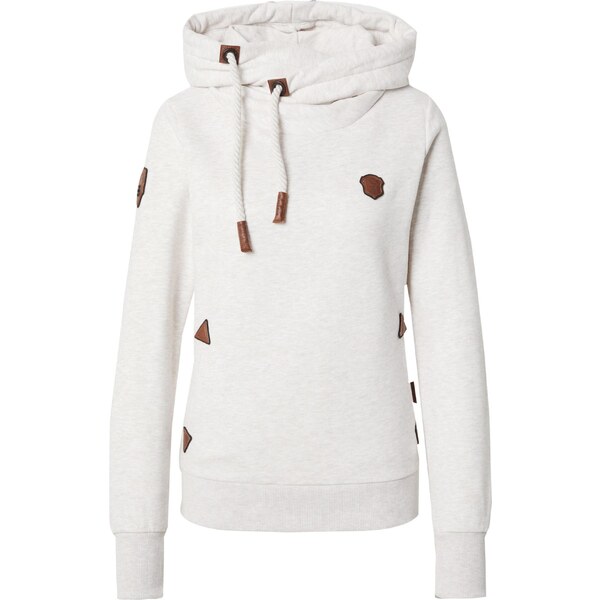 naketano Mikina biela melírovaná 60879567