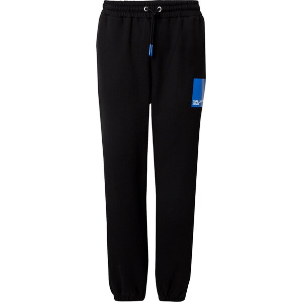 KARL LAGERFELD JEANS Nohavice modrá / čierna / biela 54340252