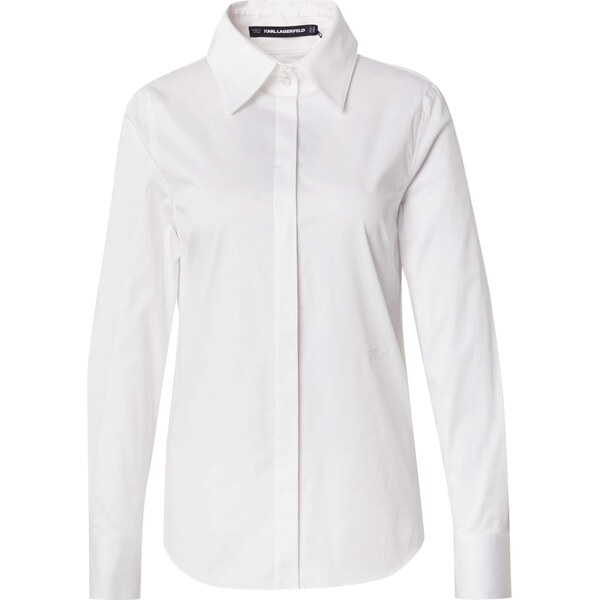 Karl Lagerfeld Blúzka ARCHIVE CLASSIC biela 54342573