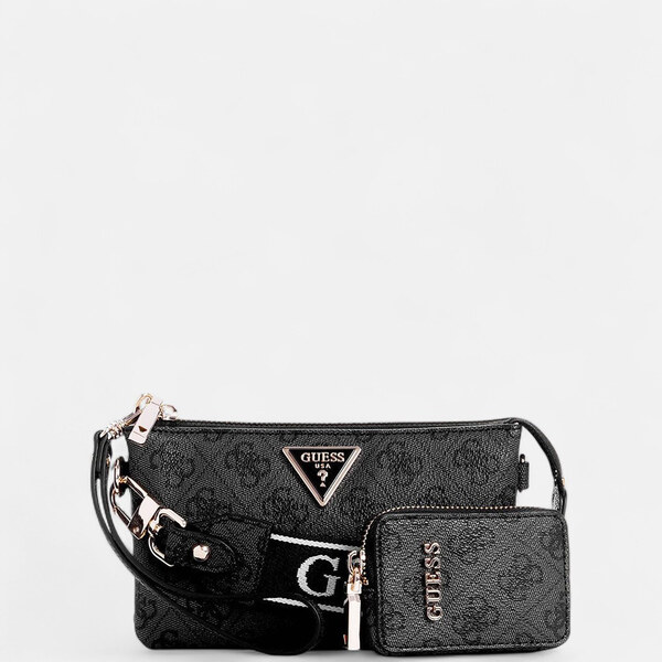 Černá kabelka Guess Latona s logy 56286 64490191