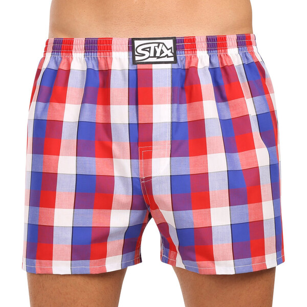 10PACK pánske trenky Styx klasická guma viacfarebné (10A9101135) 66835803