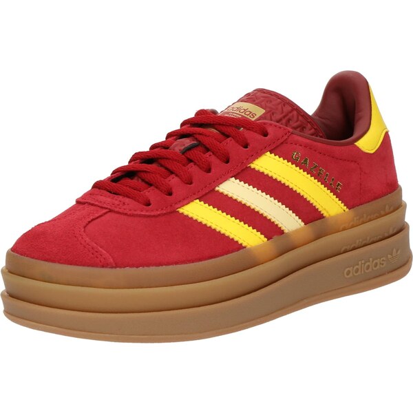 ADIDAS ORIGINALS Tenisky Gazelle Bold žltá / ohnivo červená / biela 64501204