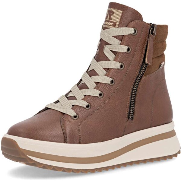 Dámska členková obuv RIEKER W3870-24 hnedá W5 64501604