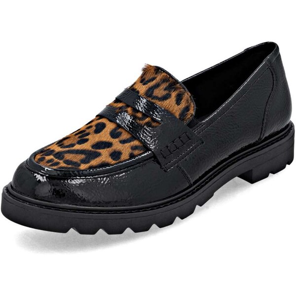 RIEKER Dámske mokasíny REMONTE D2Q02-03 čierna W5 64501610