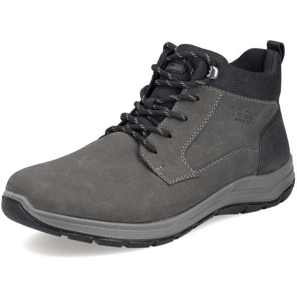 Pánska členková obuv RIEKER 03605-45 sivá W5 64501611