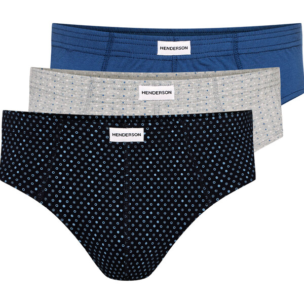 Pánske slipy Henderson 1446-K657 3PACK 64508737