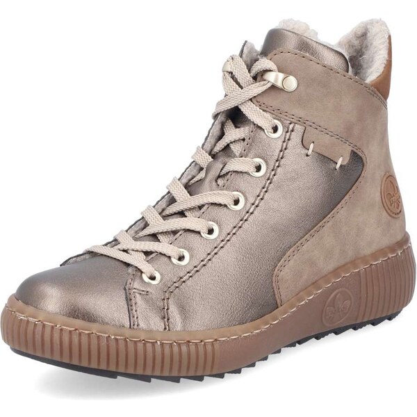 Dámska členková obuv RIEKER Z6614-90 béžová W5 64501881