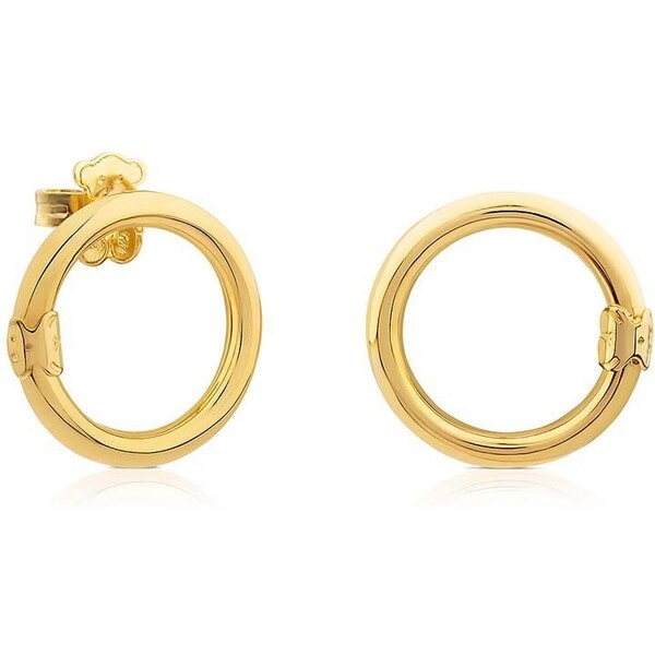 Tous Pozlátené visiace náušnice Hold 1000075700 66591569