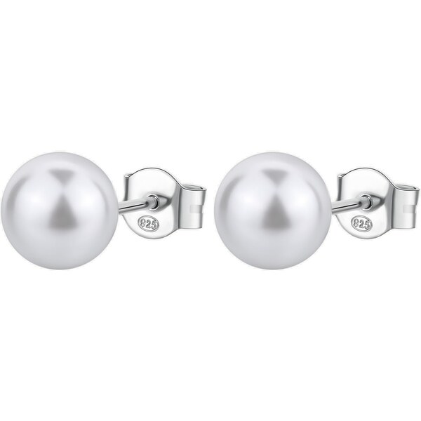 Brosway Strieborné náušnice s umelou perlou Infinite White Fancy 66587471