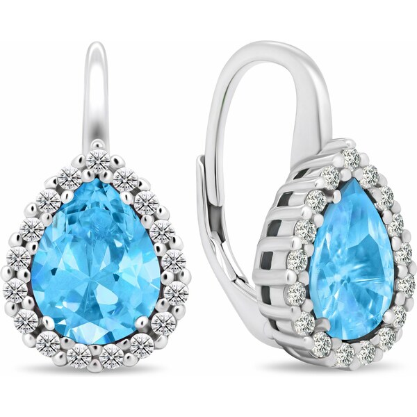 Brilio Silver Nadčasové strieborné náušnice so zirkónmi EA425WAQ 66587509