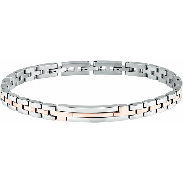 Trussardi Luxusný oceľový bicolor náramok T-Steel TJAXV02 66581475