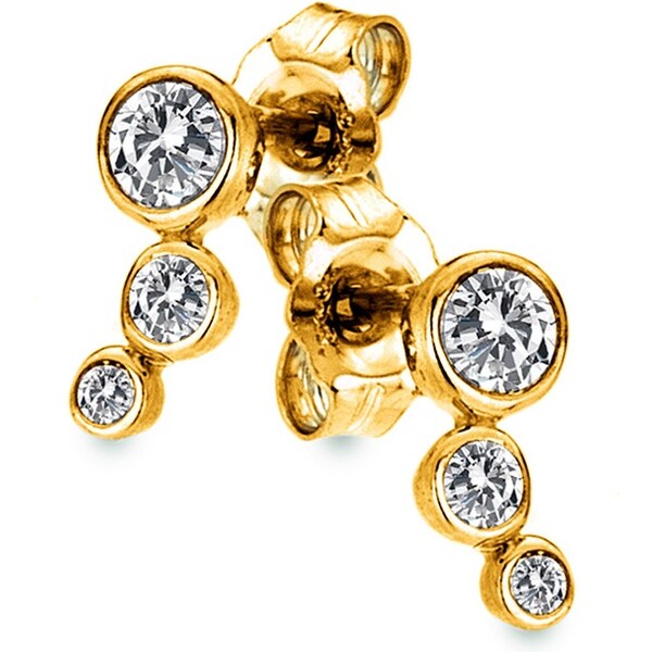 Hot Diamonds Pozlátené náušnice s diamantmi Gemstone DE833 66583944